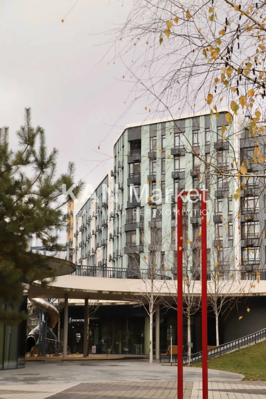 Sale of a 2-bedroom apartment with a completed technical part renovation in a residential complex