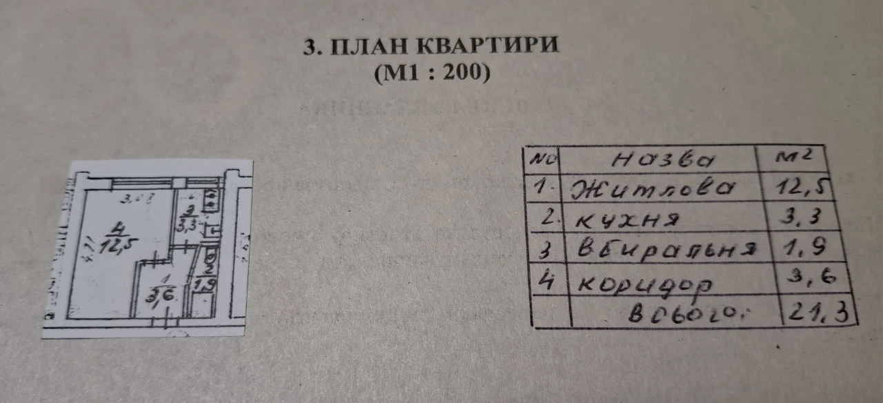 Продам 1-к квартиру гостинка