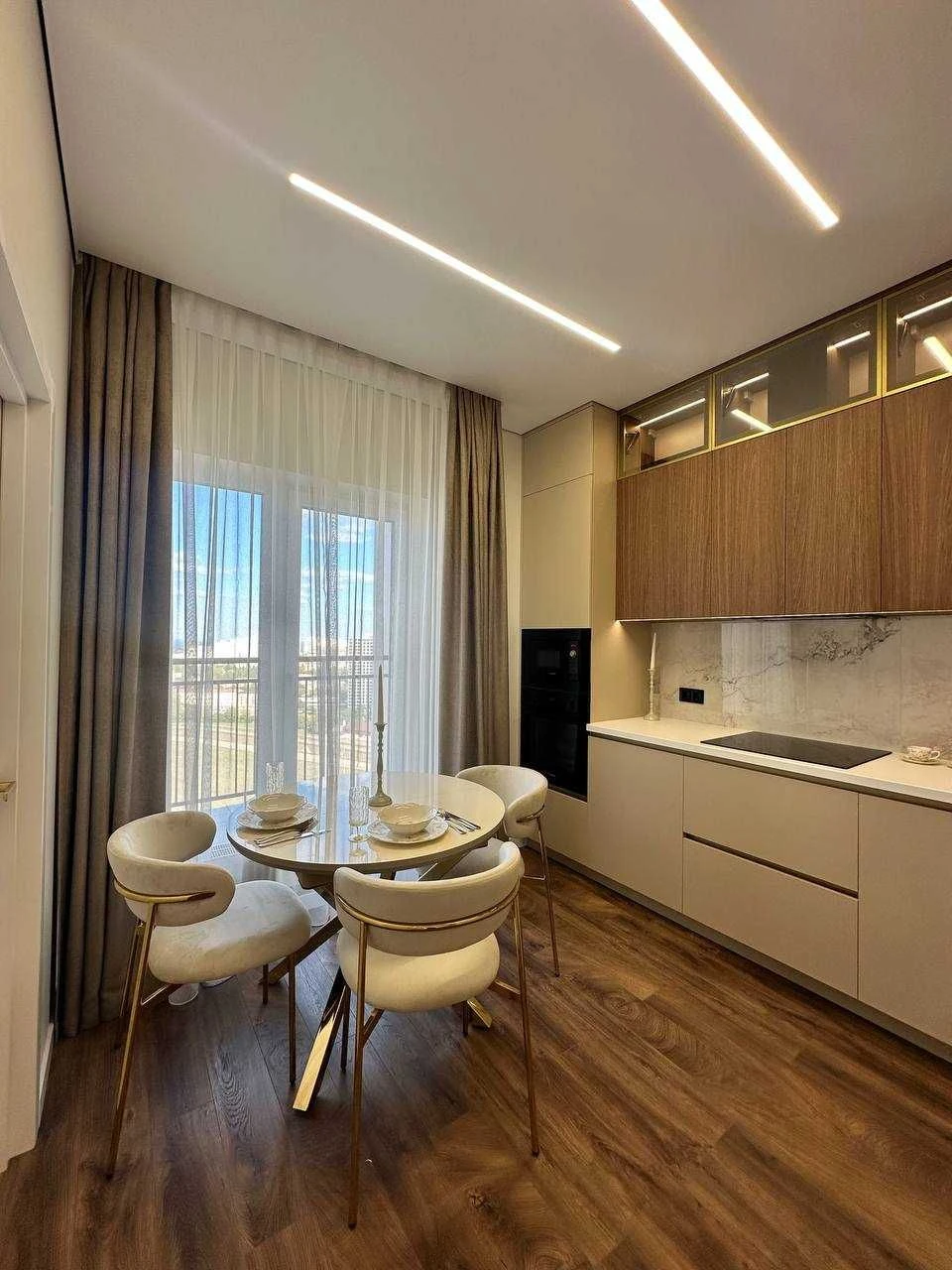 1квартира 42 м.кв PREMIUM ремонт KADORR City на Краснова