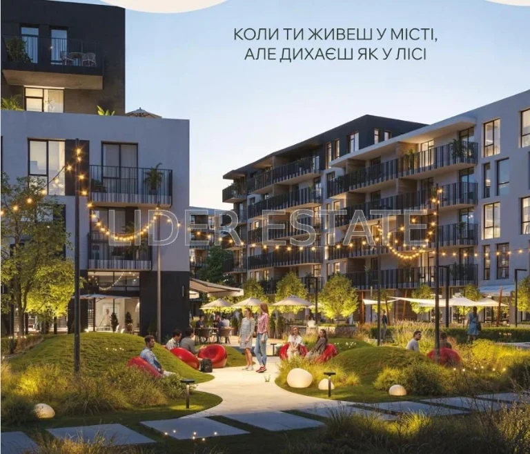 Продам 1-к квартиру 39.49 м², 3/7, ЖК Central Park, Ужгород