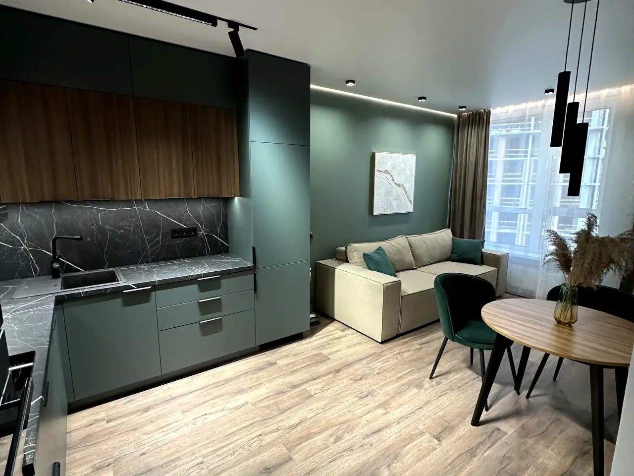 Rent 1-bedroom apartment 46.2 m² on the 8th floor