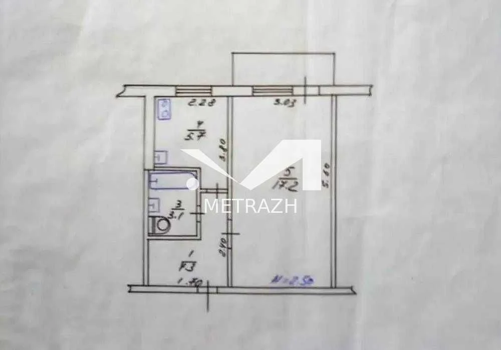 Продаж 1-кімнатної квартири в Салтівці