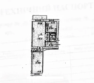 Продажа 2-комнатной квартиры 44.4 м², Уманская ул., 43/26