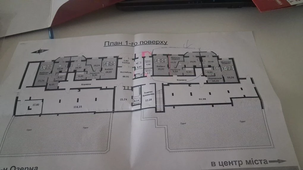 Sale of a 2-bedroom apartment, possible installment payment