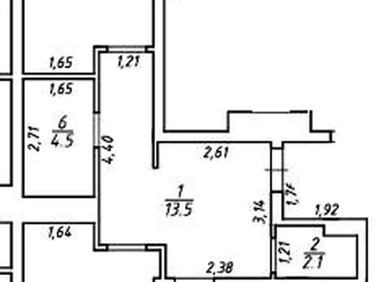 Продаж квартири 2-кімн. 83.5 м² 4/7 пов.