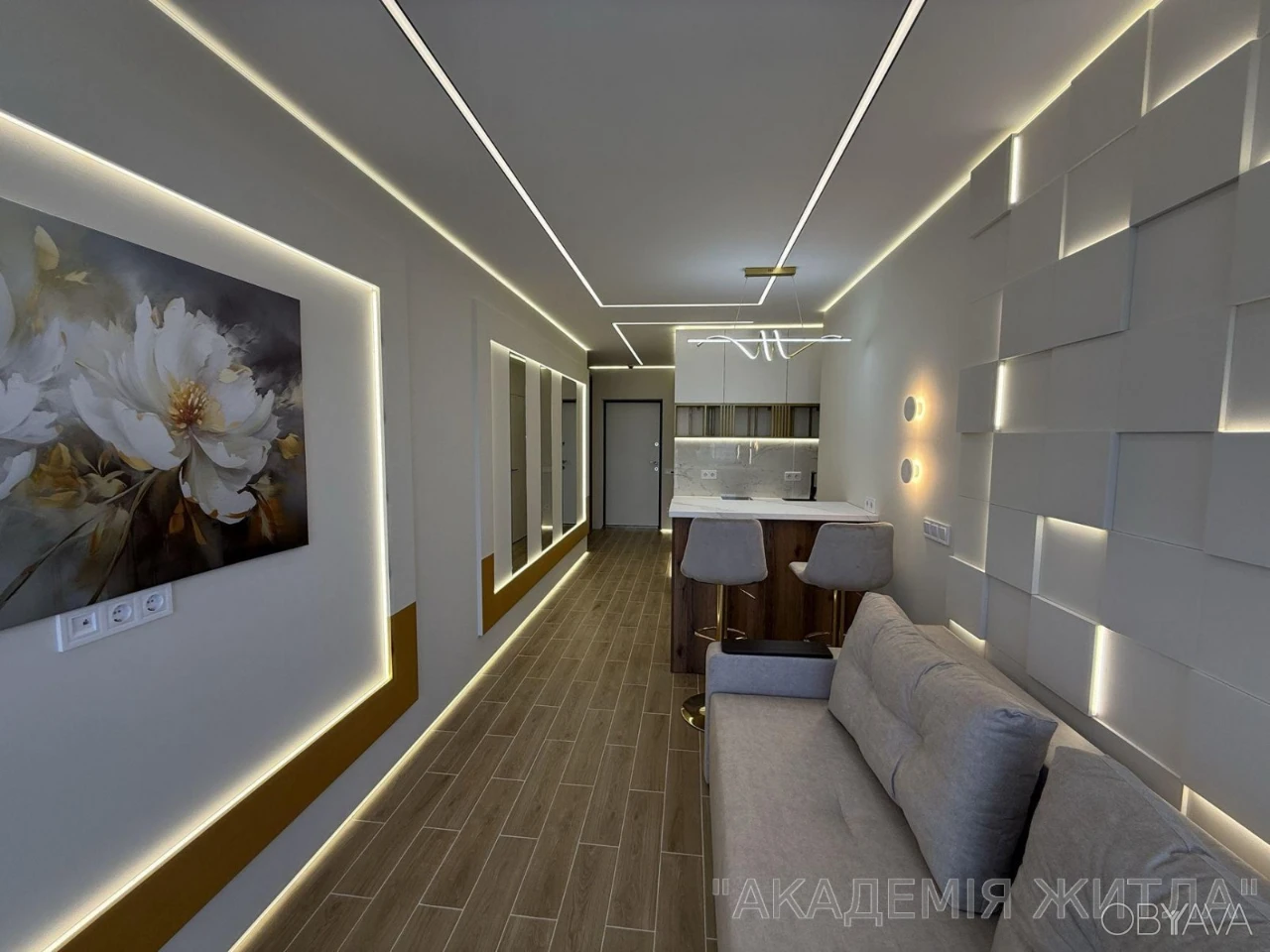1-комнатная квартира, 26 м.кв.