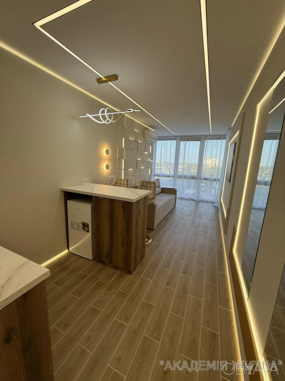 1-комнатная квартира, 26 м.кв.