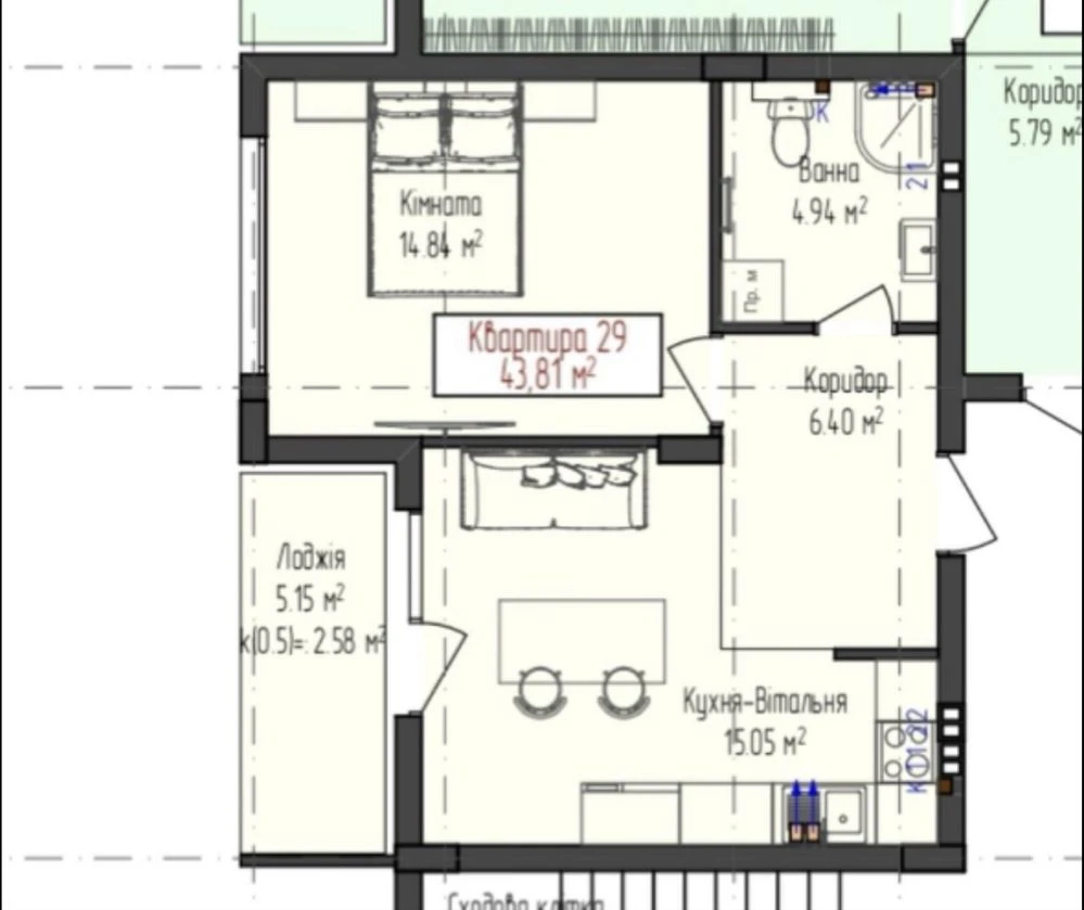 Продаж непучечной квартиры. Elire Park 2