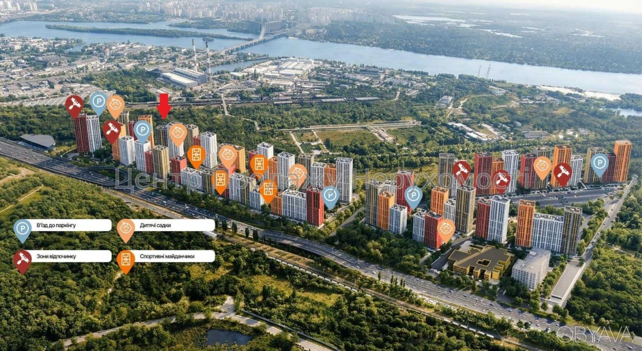 1 room apartment, 43.96 sq.m.
