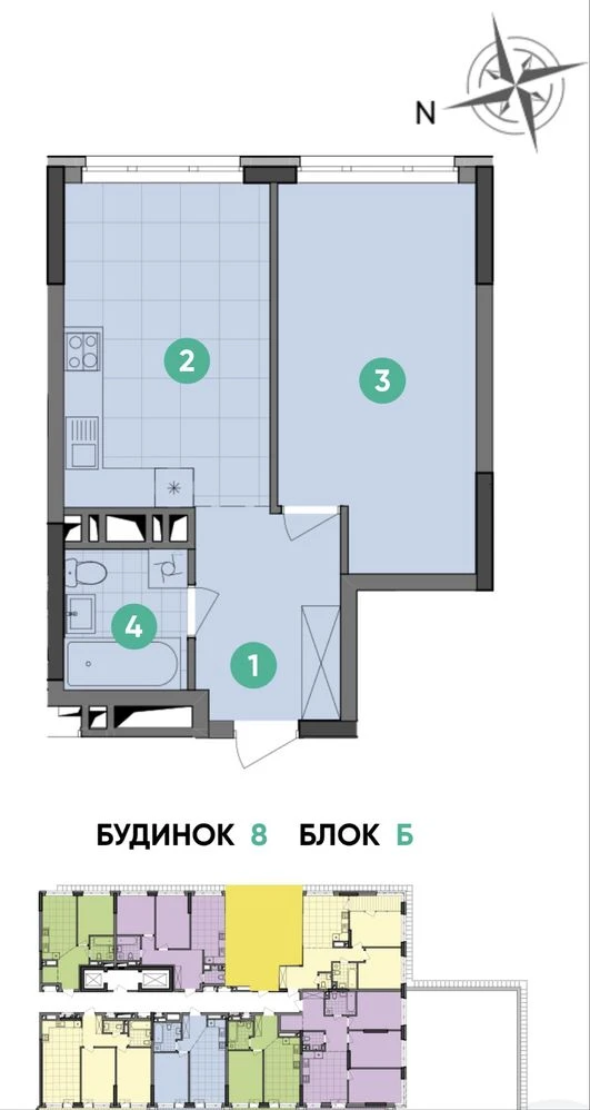 Продаж БЕЗ% 1к., квартири в ЖК DibrovaPark, вул. Р. Крістерів 6,