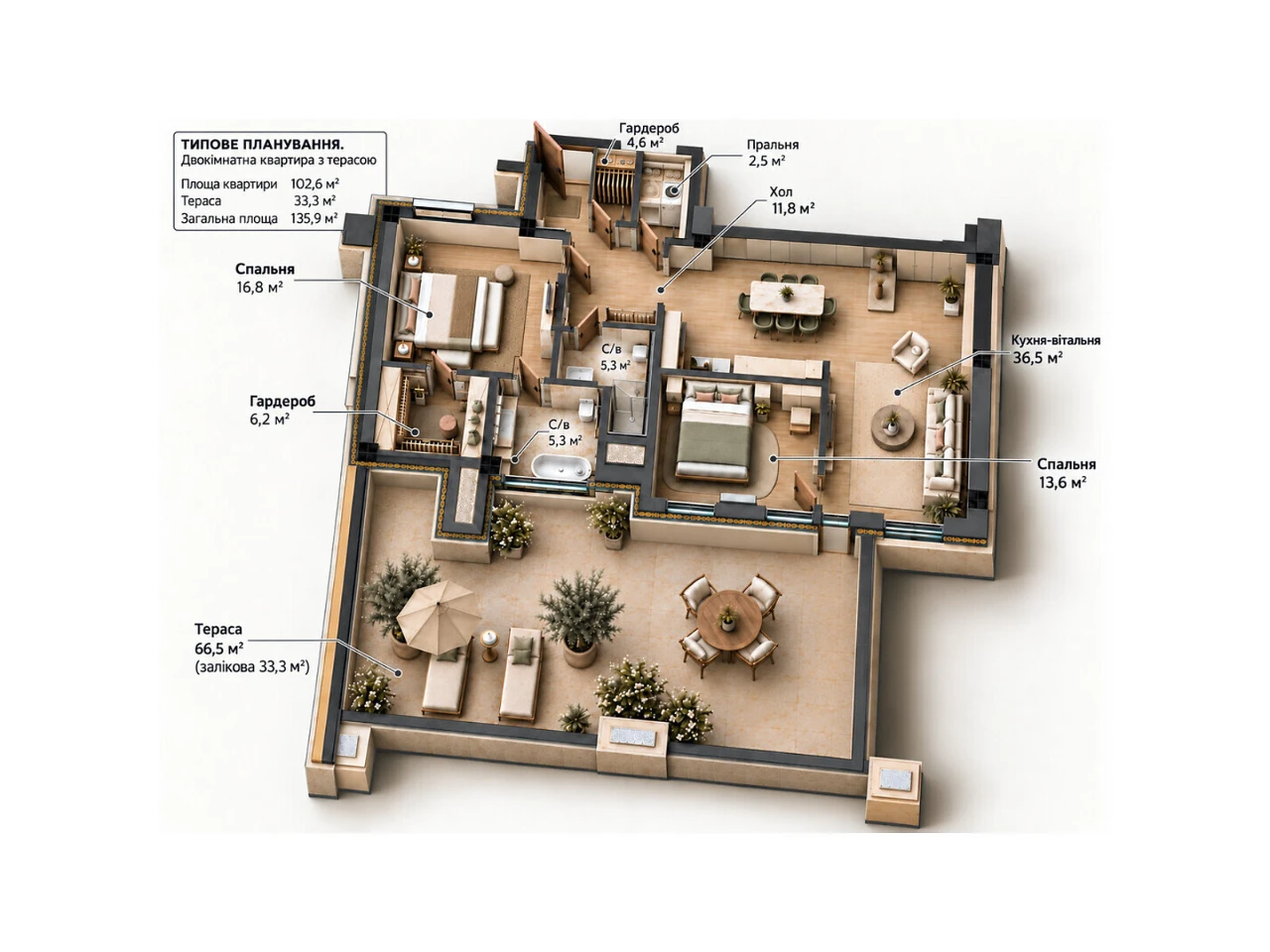 Apartment for Sale - Center