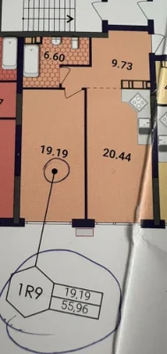 ЖК Great продаж 1к квартири, 56м2