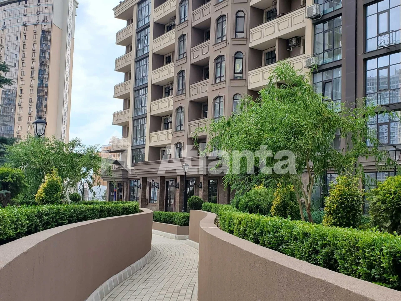 Двухкомнатная квартира 62,3 м², Аркадия, Элегия Парк, море