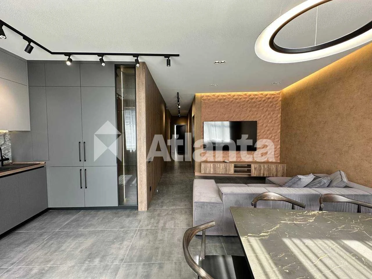 Трёхкомнатная квартира 108 м² в Аркадии, дизайнерский ремонт