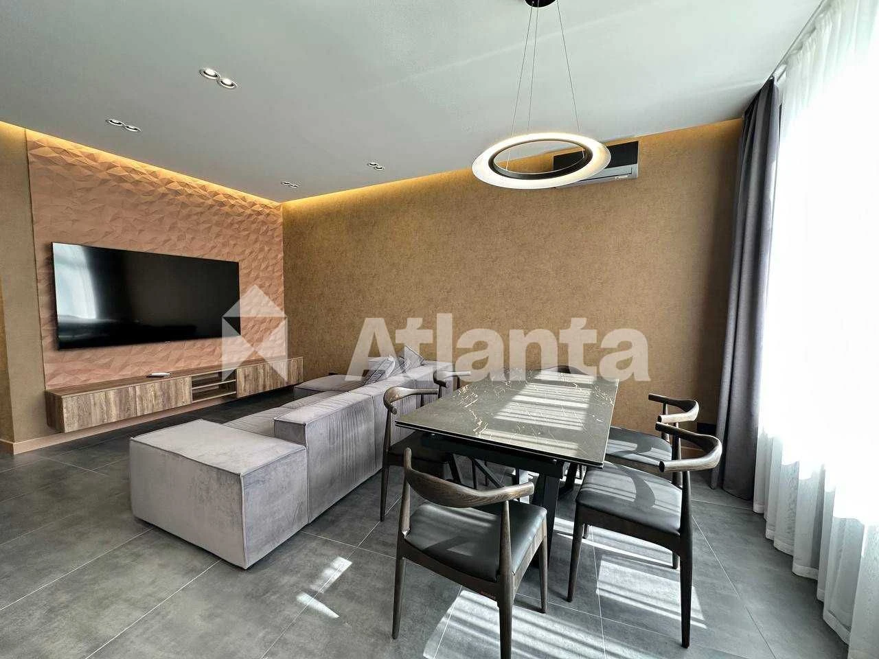 Трёхкомнатная квартира 108 м² в Аркадии, дизайнерский ремонт