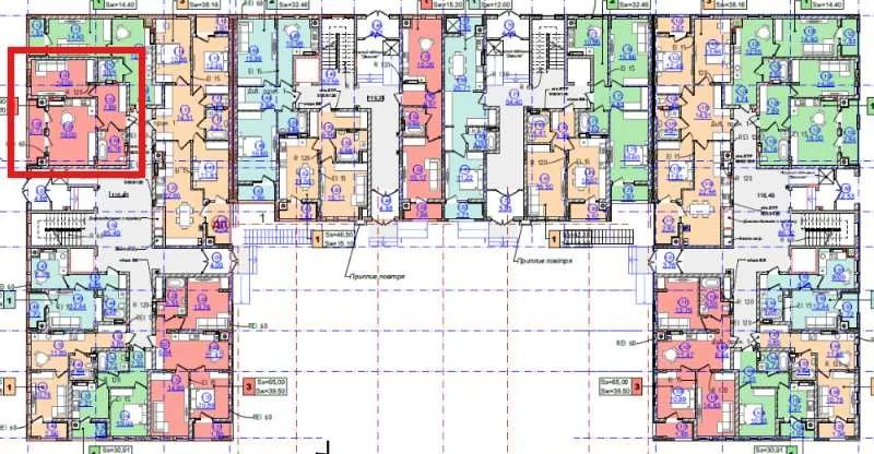 Sale of a spacious one-and-a-half-room apartment