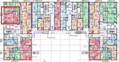Sale of a spacious one-and-a-half-room apartment