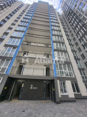 Stylish studio apartment with renovation in residential complex "Aquaрель-3" - center