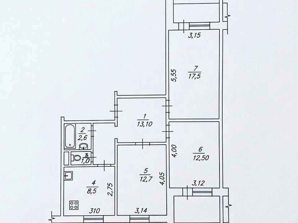 Apartment. Житомир, Polish Boulevard