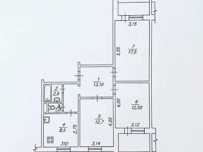 Apartment. Житомир, Polish Boulevard