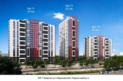 2к в готовом доме, естьОселя ЖК 7 квартал, Варшава