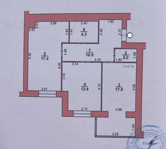 Продаж 2-кімнатного квартири в ЖК «Гармонія for life»