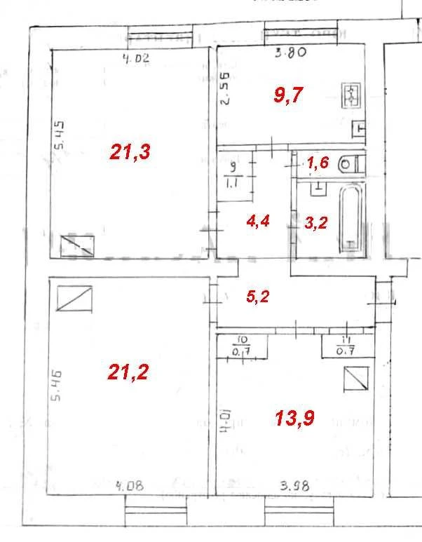 Sale of an apartment, 3 rooms, central part of Lviv, street