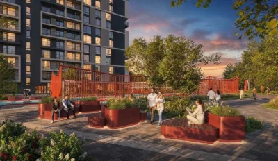 Apartment for sale: 2-bedroom apartment in a green area of the city