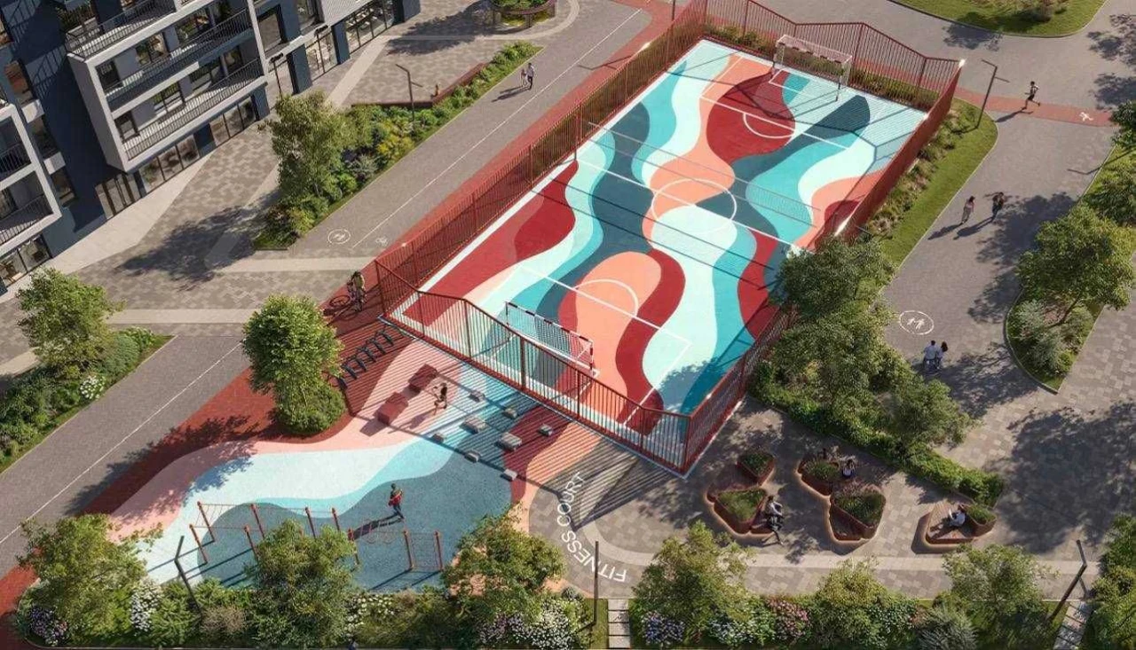 Apartment for sale: 2-bedroom apartment in a green area of the city