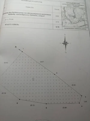 Land for sale, privatized, near Poltava