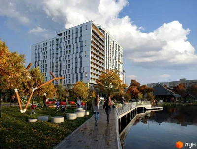 Sale of a 1-room apartment in the Lakeview residential complex