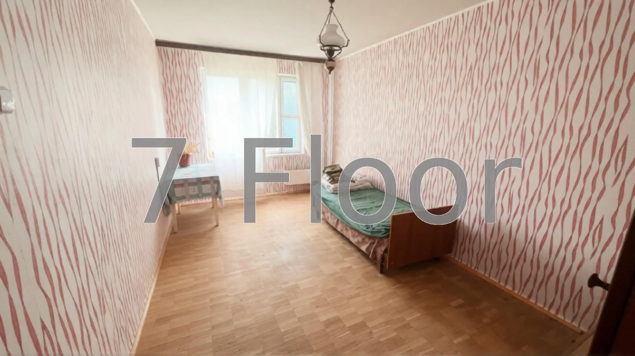 Three-room apartment on Akademika Koroleva Prospect, Novobychi