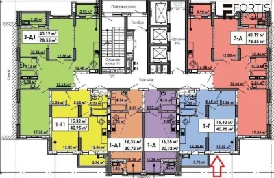 Продаж 1-кімнатної квартири в ЖК «Медовий-2», вул. Радченка,