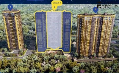 Продаж 1-кімнатної квартири в ЖК «Медовий-2», вул. Радченка,