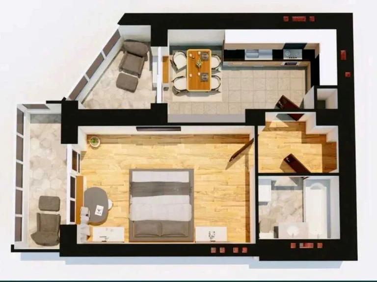Apartment. Bogdan-Ihorea Antonycha Street, Lviv