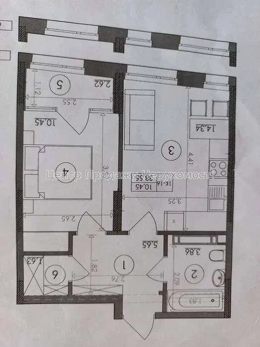 Продаж 1-кімнатної квартири в Києві