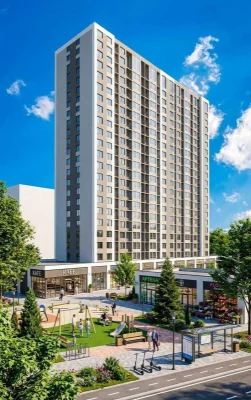 Однокімнатна квартира 39,88 м² в ЖК GROW | Голосіївський район