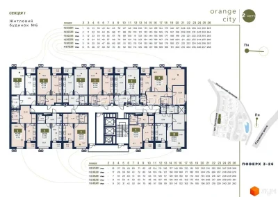 Однокімнатна квартира 39,88 м² в ЖК GROW | Голосіївський район
