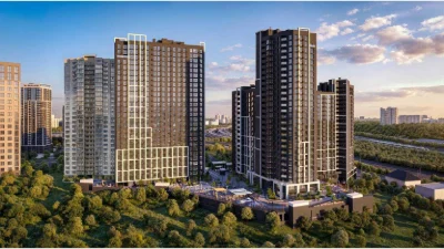 2-bedroom apartment in Nordica Residence - Nordica - 70.36 sq m