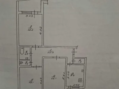 Apartment. Cherkasy, Kobzarska st.