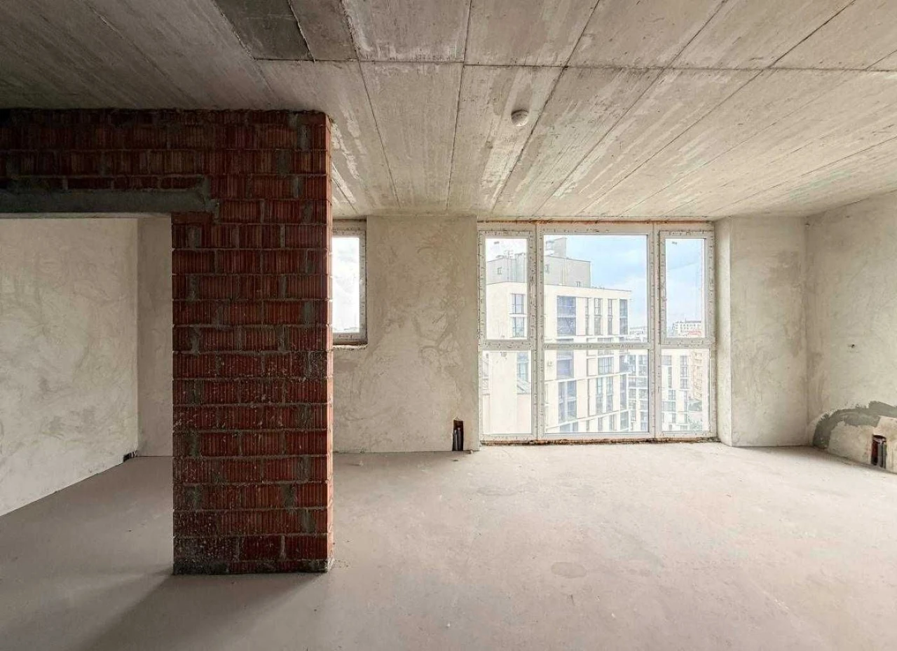 2-bedroom apartment in 0-cycle, Pasichna Street, building heating