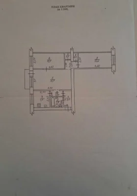 Sale of a 3-bedroom apartment, Kazbet area.