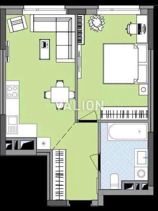 Продажа 1-комнатной квартиры по проспекту Петра Григоренко, 46