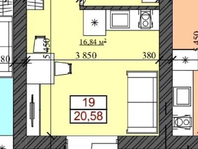 Apartment. Vinnytsia, Buchmy st.
