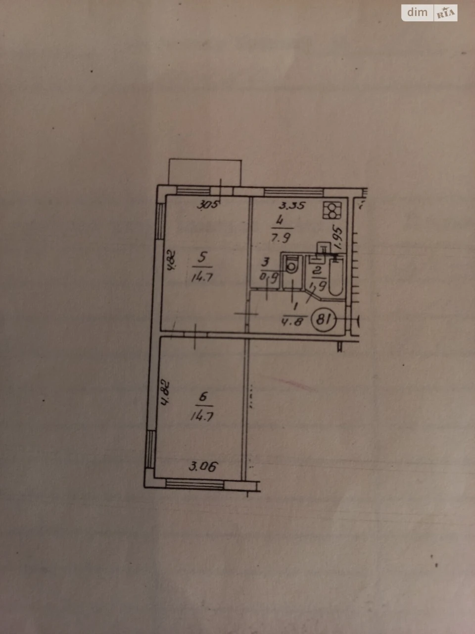 Long-Term Rental Apartment, Northern Brovar District