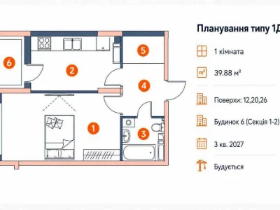 Квартира. Київ, Лисогірський пров.