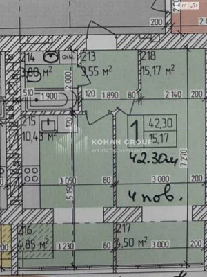 ‼️Продажа 1-комнатной квартиры в ЖК «Автобіографія-5» #90698‼️