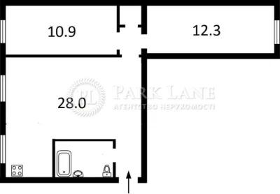 3-кімнатна квартира з ремонтом, Братів Зерових 14/18