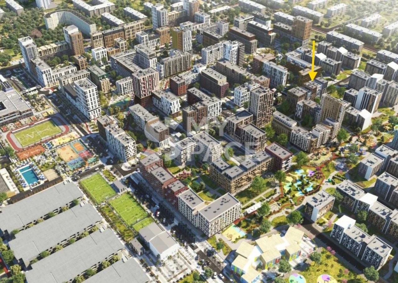 Продаж 2-кімнатної квартири 74м2 в ЖК Файна Таун, Шевченківський район