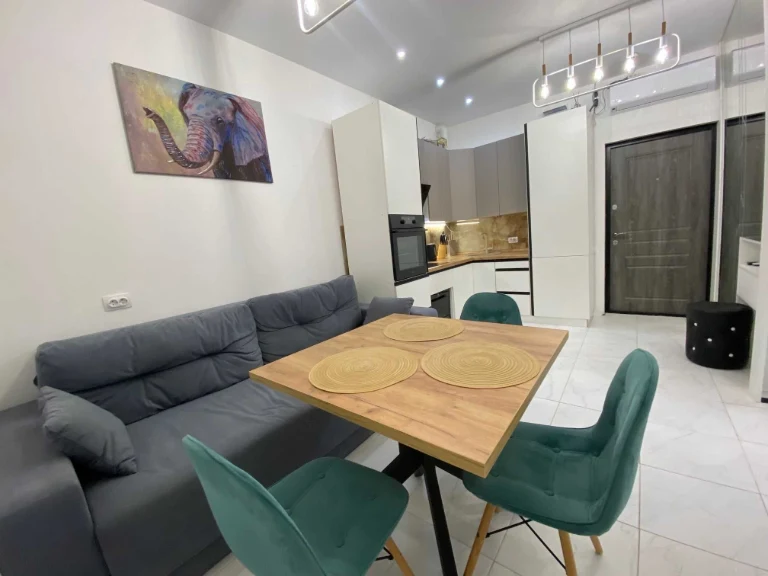 Apartment in "Akropolis" Residence. Fountain. 2 rooms. Renovated.